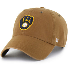 Milwaukee Brewers Carhartt x '47 Clean Up Adjustable Hat - MLB Hats