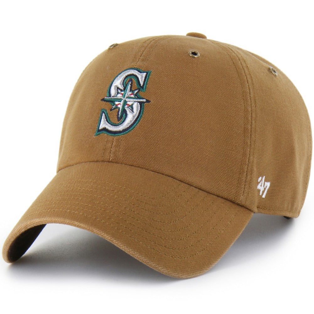 Seattle Mariners Carhartt x '47 Clean Up Adjustable Hat - MLB Hats
