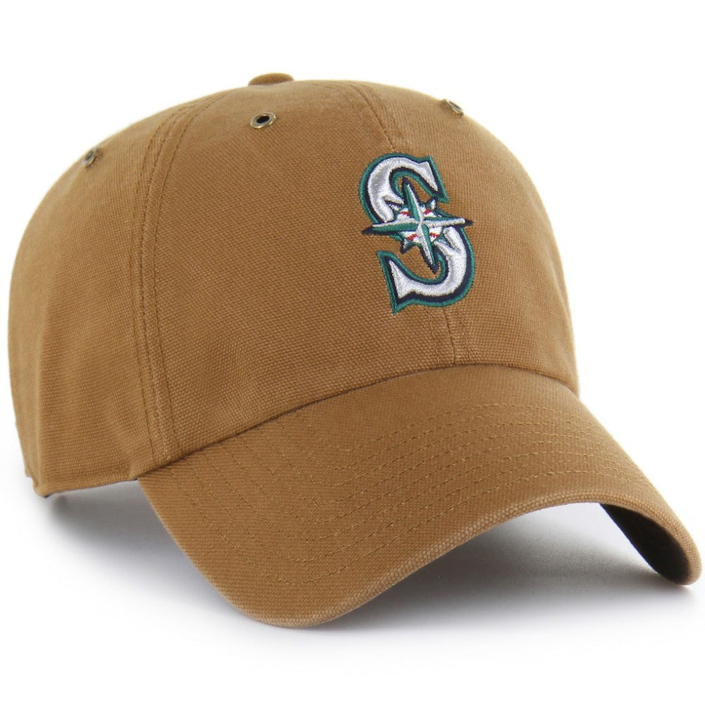 Seattle Mariners Carhartt x '47 Clean Up Adjustable Hat - MLB Hats