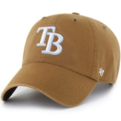 Tampa Bay Rays Carhartt x '47 Clean Up Adjustable Hat - MLB Hats