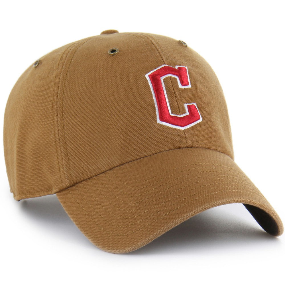 Cleveland Guardians Carhartt x '47 Clean Up Adjustable Hat - MLB Hats