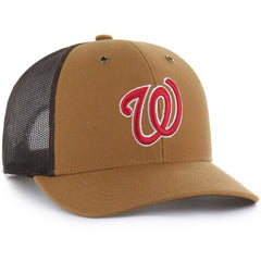 Washington Nationals Carhartt x '47 Trucker Adjustable Hat - MLB Hats