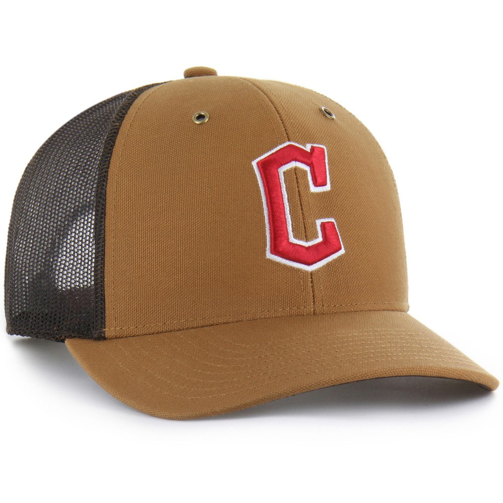 Cleveland Guardians Carhartt x '47 Trucker Adjustable Hat - MLB Hats