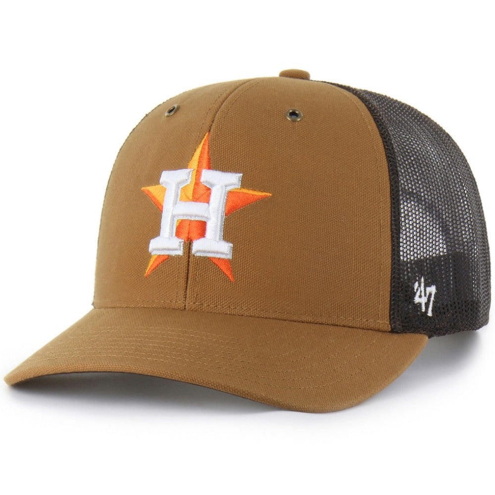 Houston Astros Carhartt x '47 Trucker Adjustable Hat - MLB Hats