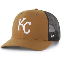 Kansas City Royals Carhartt x '47 Trucker Adjustable Hat - MLB Hats
