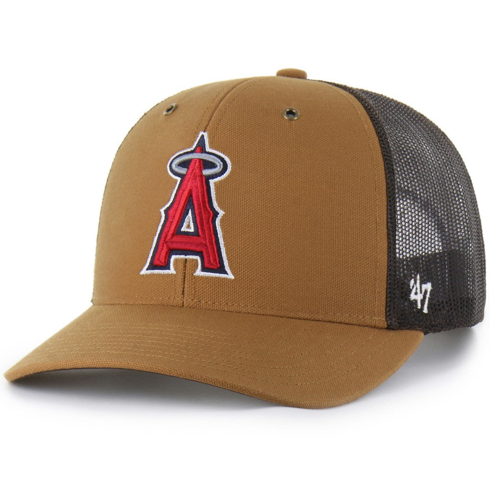 Los Angeles Angels Carhartt x '47 Trucker Adjustable Hat - MLB Hats