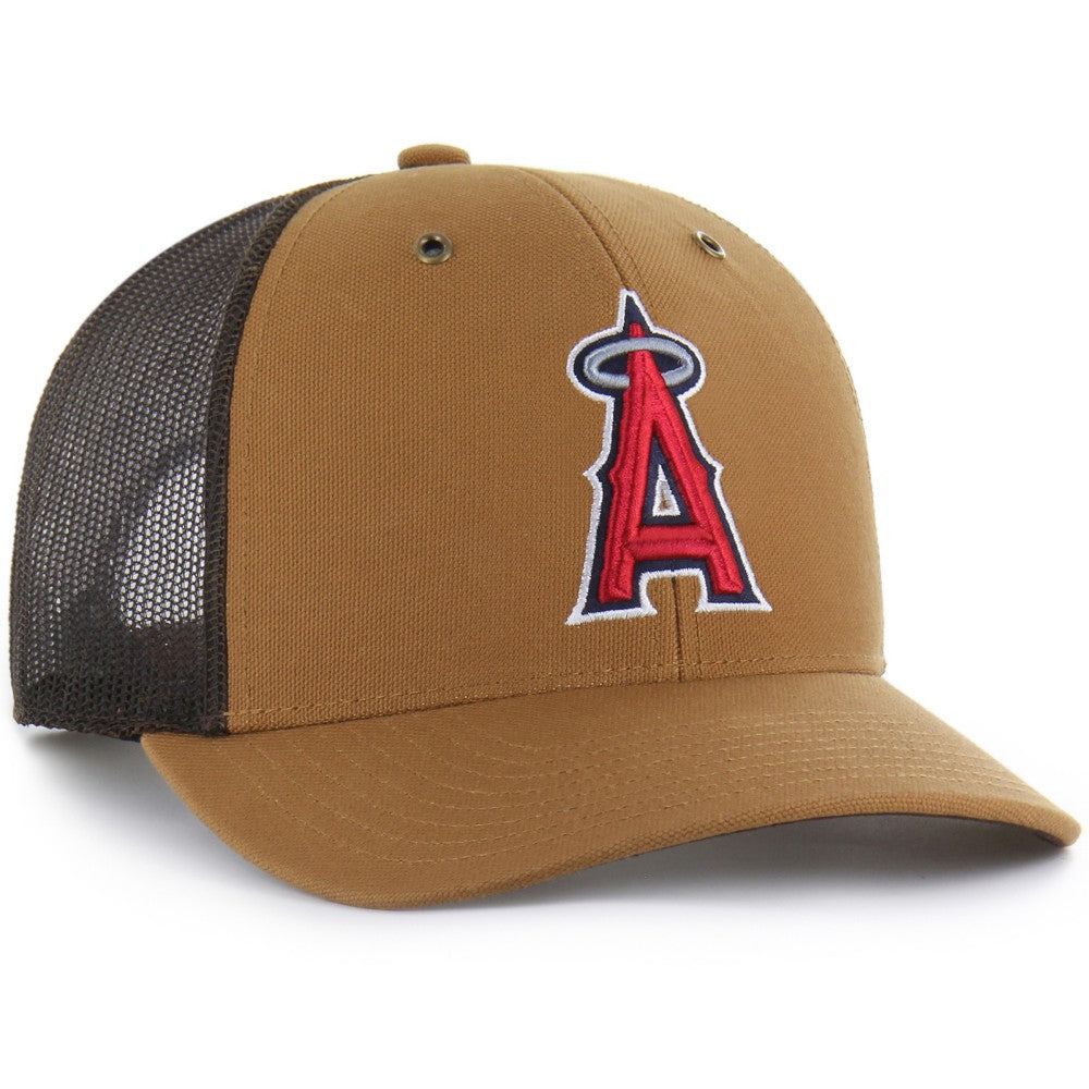 Los Angeles Angels Carhartt x '47 Trucker Adjustable Hat - MLB Hats