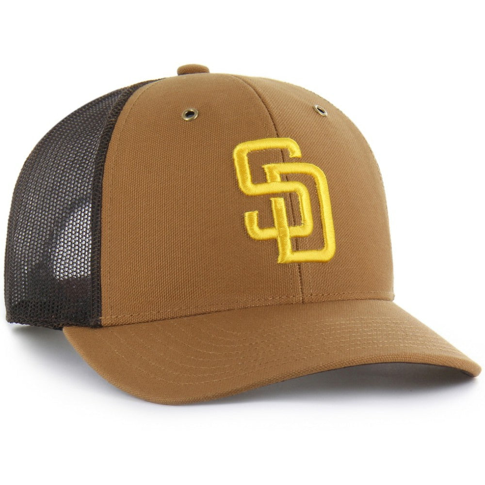 San Diego Padres Carhartt x '47 Trucker Adjustable Hat - MLB Hats
