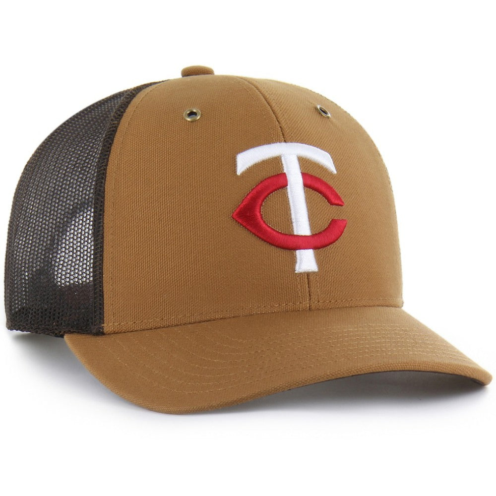 Minnesota Twins Carhartt x '47 Trucker Adjustable Hat - MLB Hats