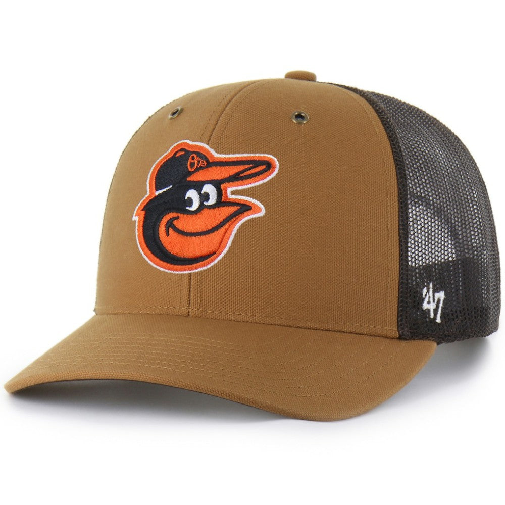 Baltimore Orioles Carhartt x '47 Trucker Adjustable Hat - MLB Hats