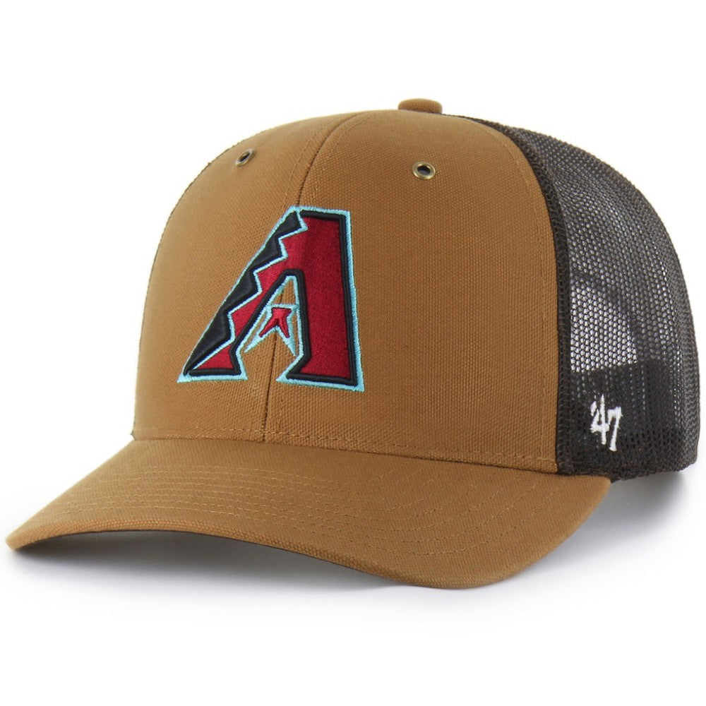 Arizona Diamondbacks Carhartt x '47 Trucker Adjustable Hat - MLB Hats