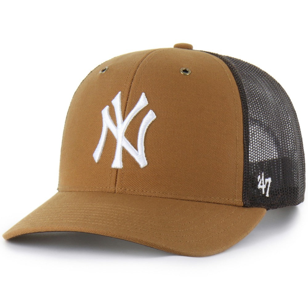 New York Yankees Carhartt x '47 Trucker Adjustable Hat - MLB Hats