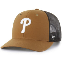 Philadelphia Phillies Carhartt x '47 Trucker Adjustable Hat - MLB Hats