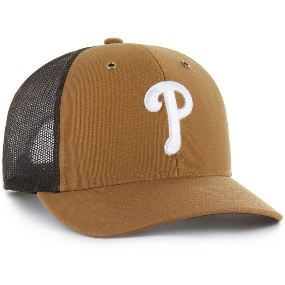 Philadelphia Phillies Carhartt x '47 Trucker Adjustable Hat - MLB Hats