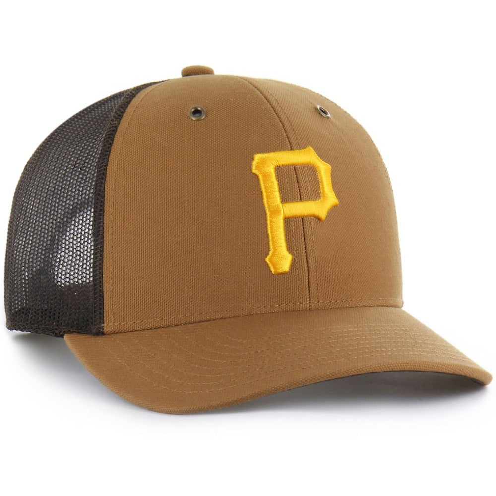 Pittsburgh Pirates Carhartt x '47 Trucker Adjustable Hat - MLB Hats
