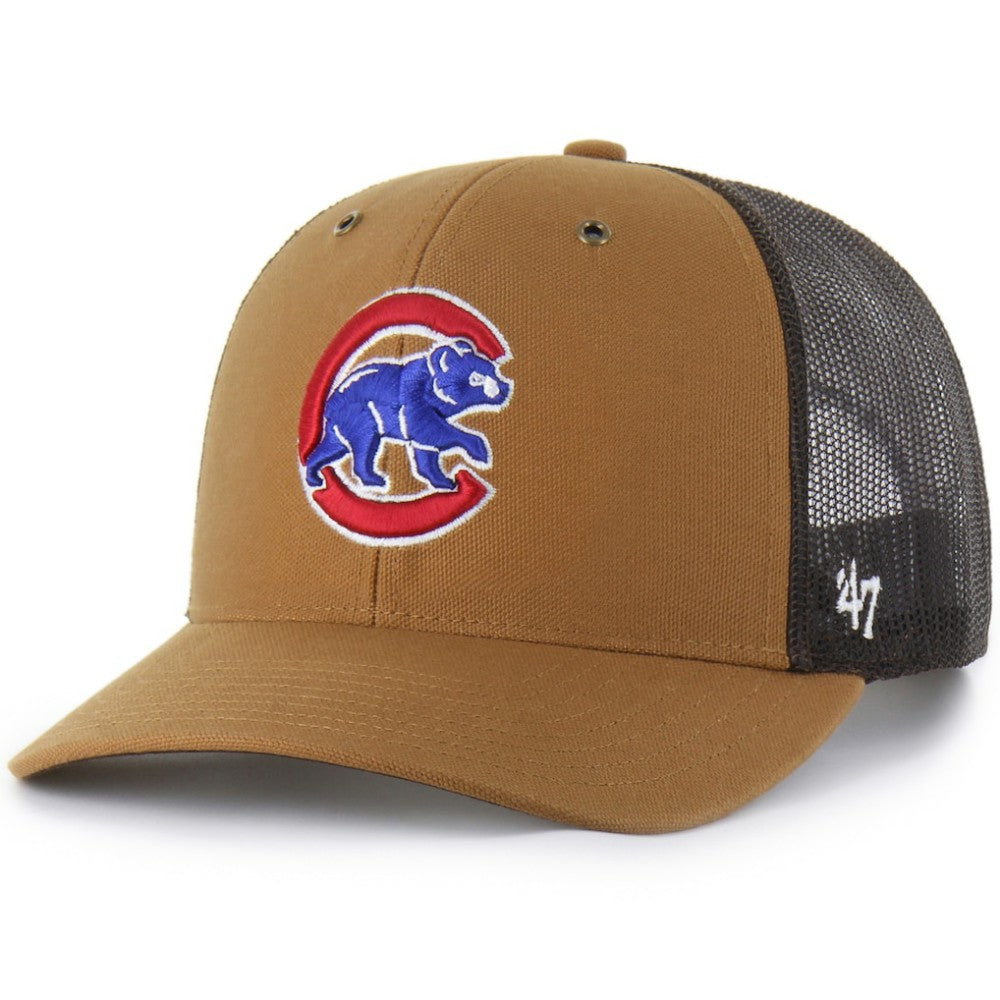 Chicago Cubs Carhartt x '47 Trucker Adjustable Hat - MLB Hats