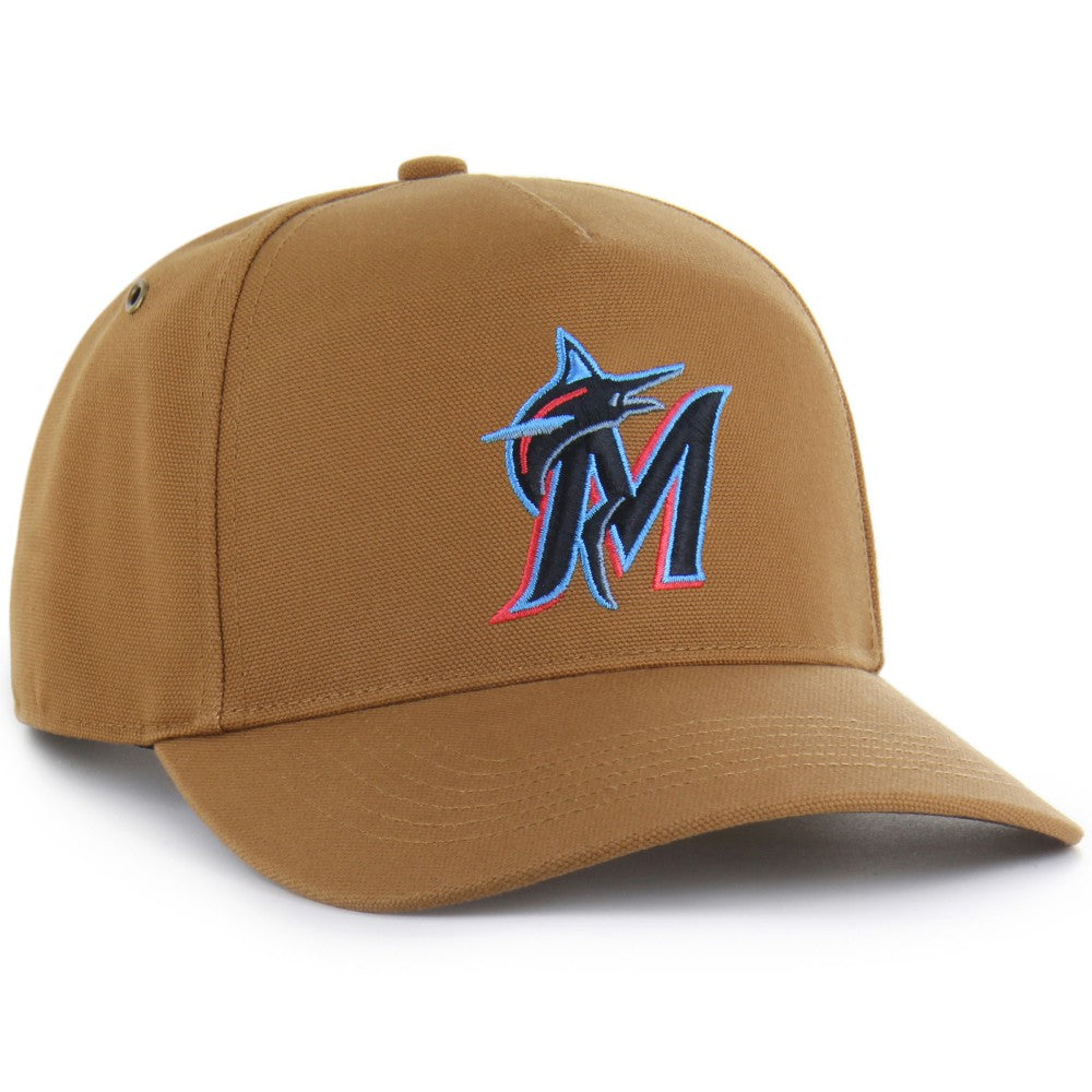 Miami Marlins Carhartt x '47 Hitch Adjustable Hat - MLB Hats