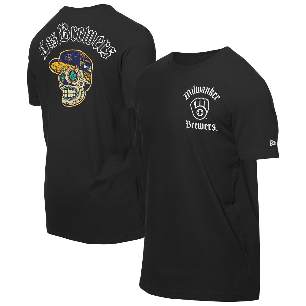 Milwaukee Brewers New Era Sugar Skulls T-Shirt - MLB T-shirts