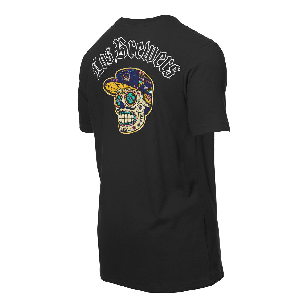 Milwaukee Brewers New Era Sugar Skulls T-Shirt - MLB T-shirts