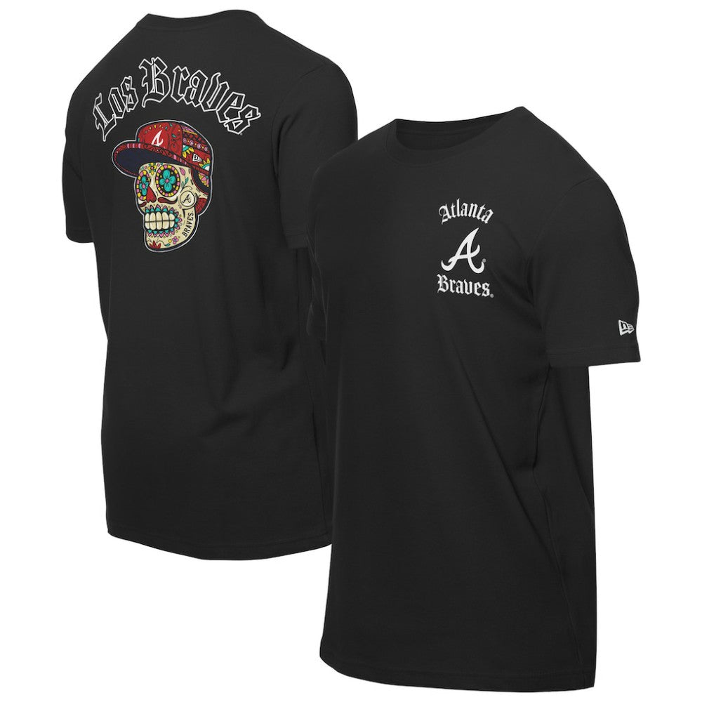 Atlanta Braves New Era Sugar Skulls T-Shirt - MLB T-shirts