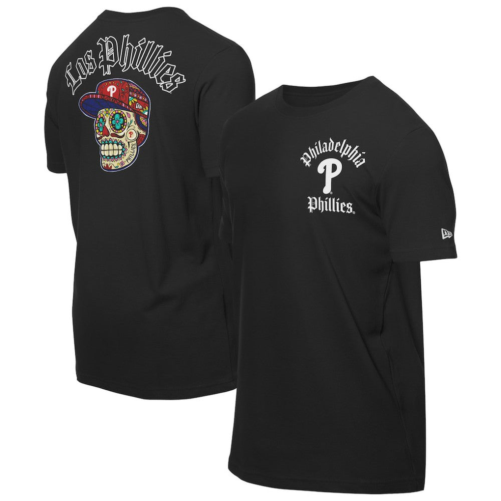 Philadelphia Phillies New Era Sugar Skulls T-Shirt - MLB T-shirts