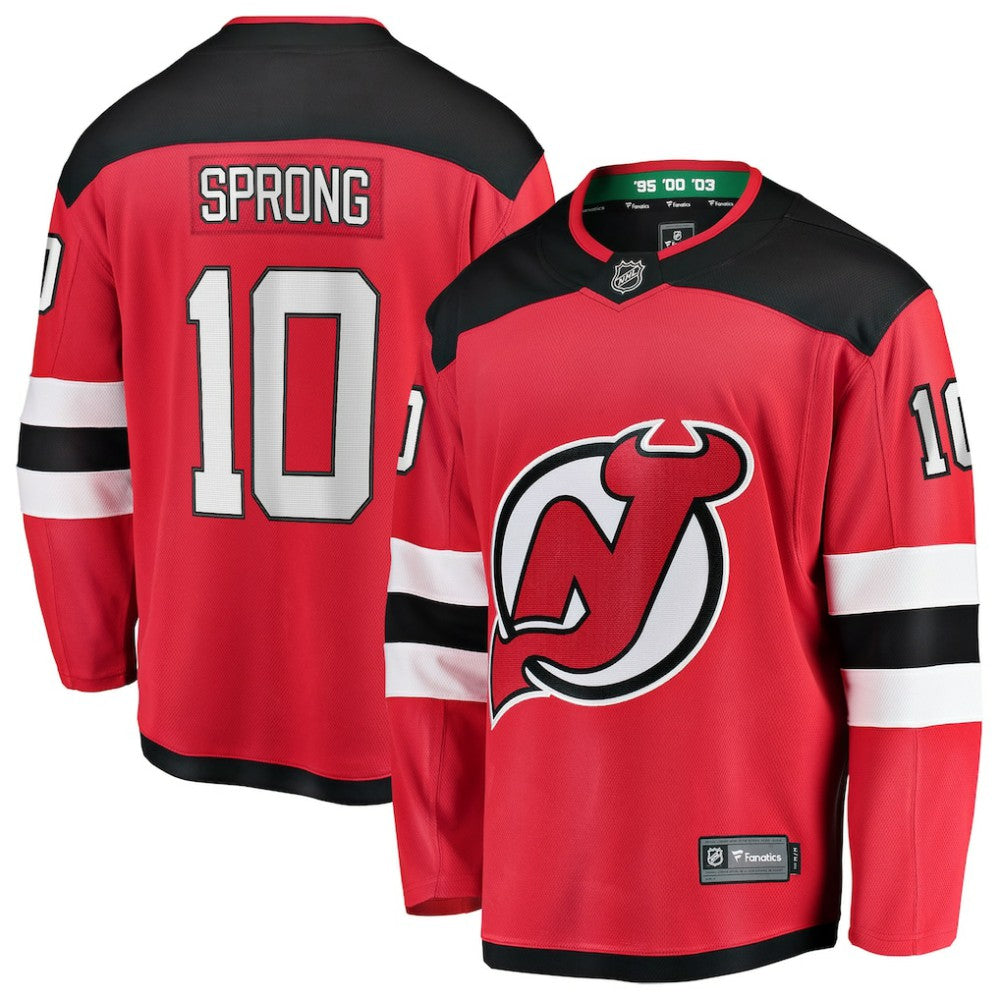 Daniel Sprong New Jersey Devils Fanatics Home Breakaway Jersey -  NHL Jerseys