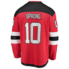 Daniel Sprong New Jersey Devils Fanatics Home Breakaway Jersey -  NHL Jerseys