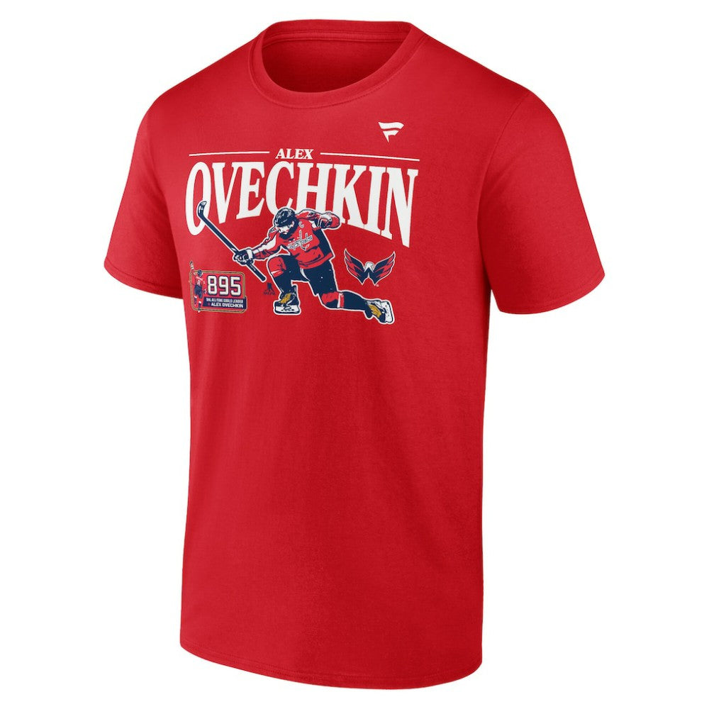Alexander Ovechkin Washington Capitals Fanatics NHL All-Time Leading Goal Scorer GR8 Celebration T-Shirt -  NHL T-shirts