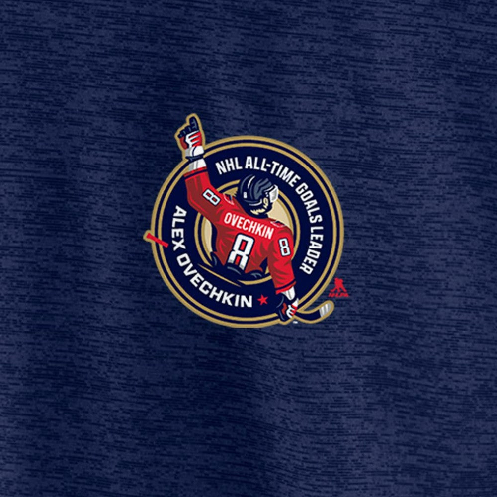 Alexander Ovechkin Washington Capitals Fanatics NHL All-Time Leading Goal Scorer GR8 895 Quarter-Zip Top -  NHL