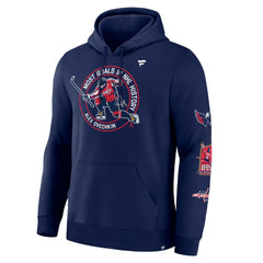 Alexander Ovechkin Washington Capitals Fanatics NHL All-Time Leading Goal Scorer Badges Pullover Hoodie -  NHL Hoodies