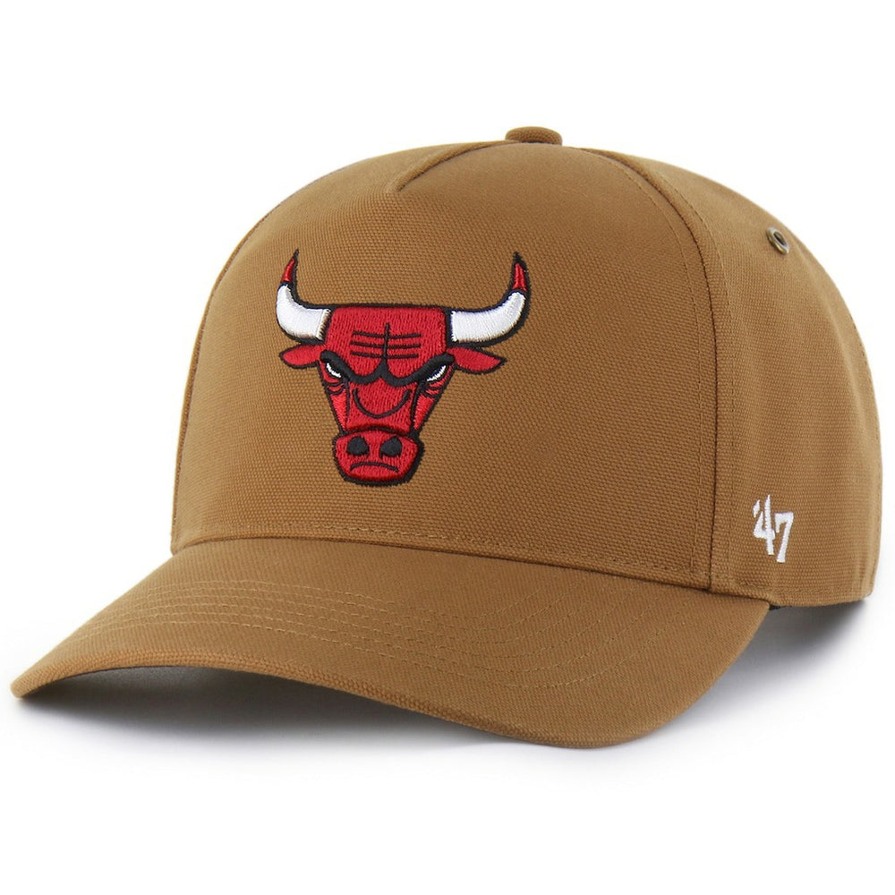 Brown Chicago Bulls Carhartt x '47 Hitch Adjustable Hat | NBA