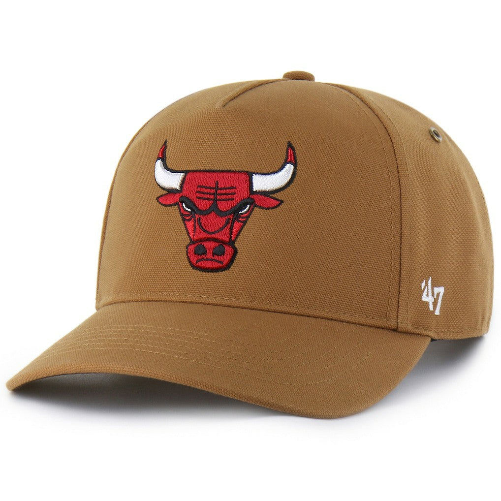Brown Chicago Bulls Carhartt x '47 Hitch Adjustable Hat | NBA