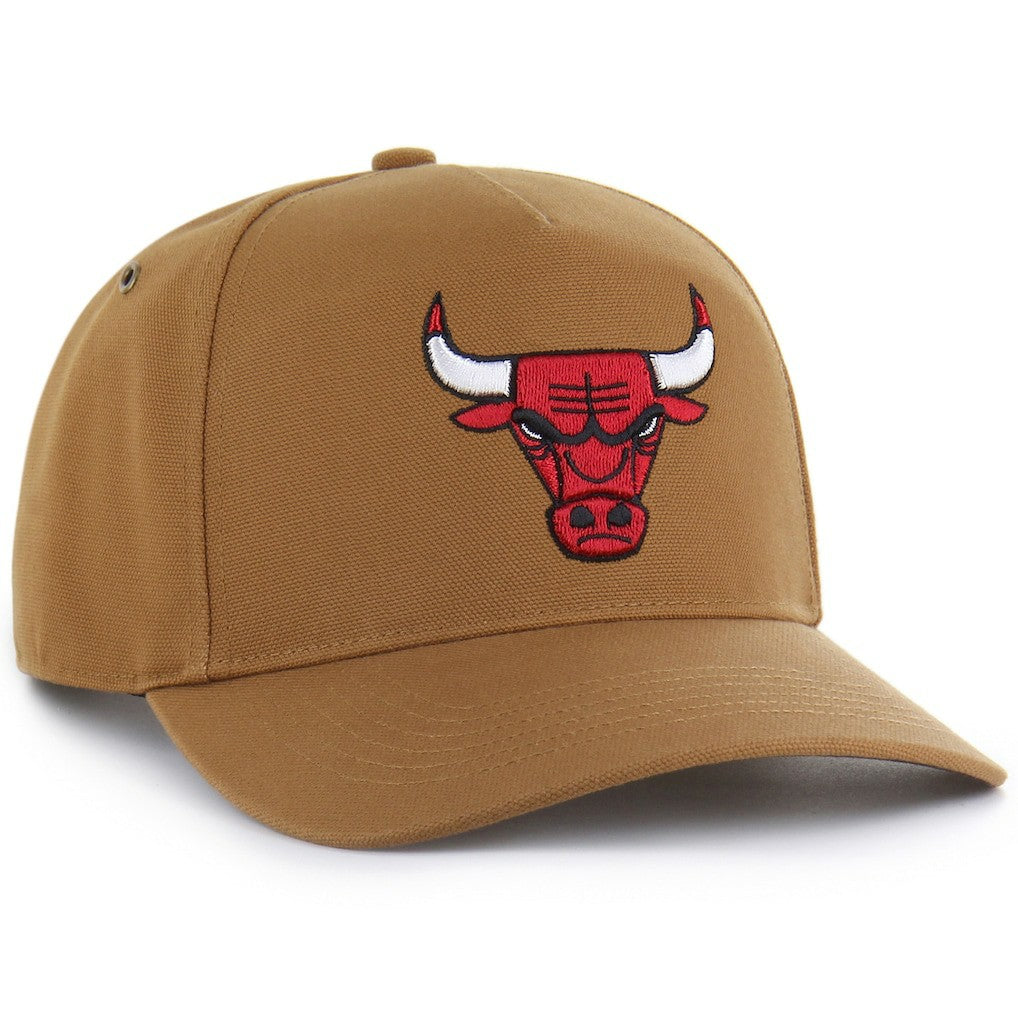 Brown Chicago Bulls Carhartt x '47 Hitch Adjustable Hat | NBA