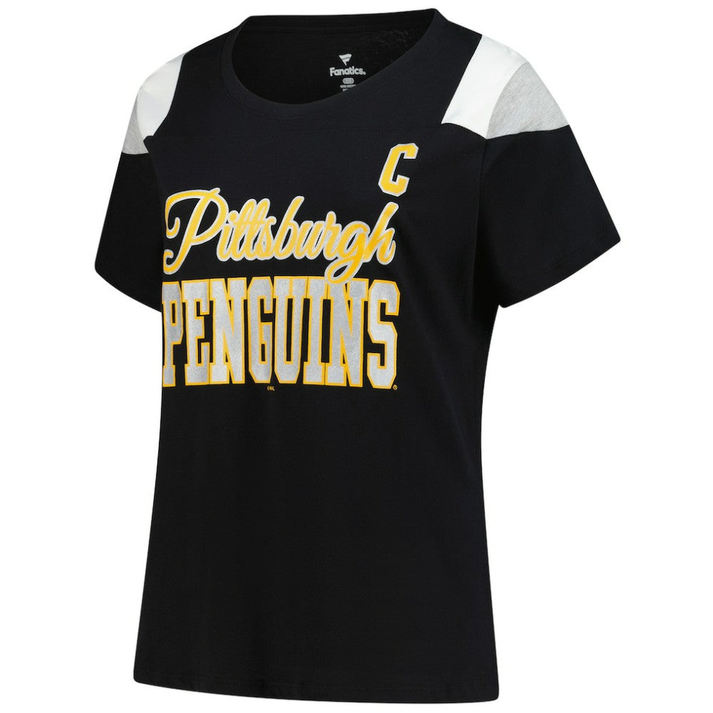 Sidney Crosby Pittsburgh Penguins Fanatics Women's Plus Size Name & Number Scoop Neck T-Shirt -  NHL T-shirts