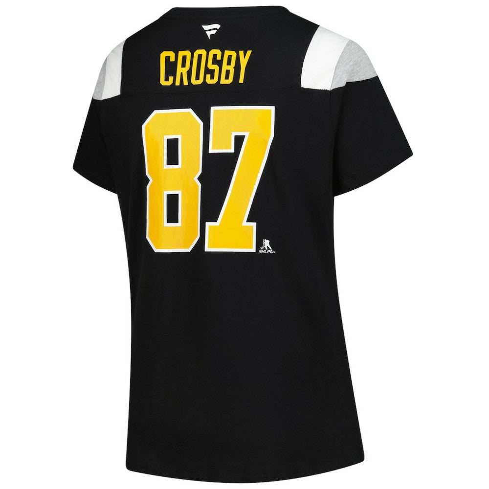Sidney Crosby Pittsburgh Penguins Fanatics Women's Plus Size Name & Number Scoop Neck T-Shirt -  NHL T-shirts