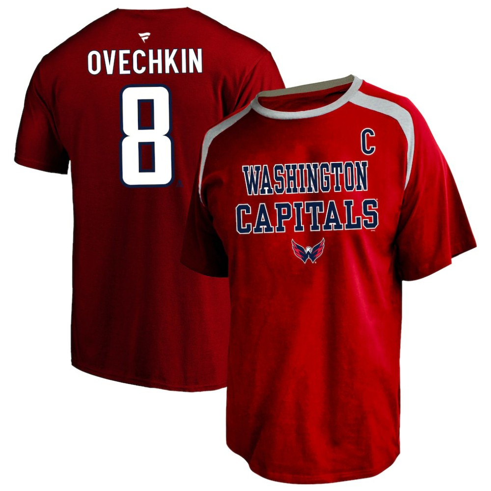 Alexander Ovechkin Washington Capitals Fanatics Women's Plus Size Name & Number Scoop Neck T-Shirt -  NHL T-shirts