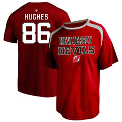 Jack Hughes New Jersey Devils Fanatics Women's Plus Size Name & Number Scoop Neck T-Shirt -  NHL T-shirts