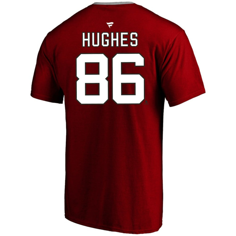 Jack Hughes New Jersey Devils Fanatics Women's Plus Size Name & Number Scoop Neck T-Shirt -  NHL T-shirts