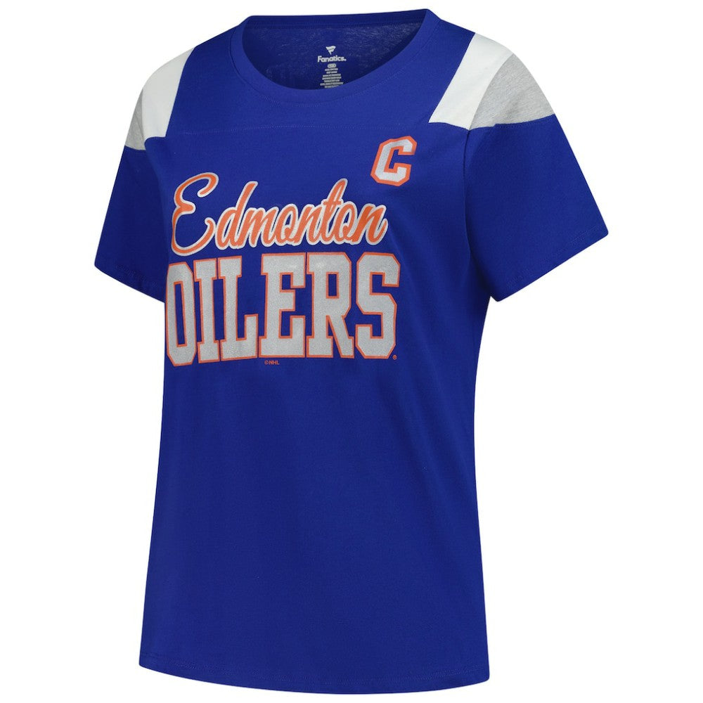 Connor McDavid Edmonton Oilers Fanatics Women's Plus Size Name & Number Scoop Neck T-Shirt -  NHL T-shirts