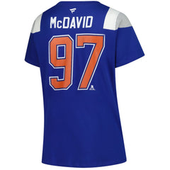 Connor McDavid Edmonton Oilers Fanatics Women's Plus Size Name & Number Scoop Neck T-Shirt -  NHL T-shirts