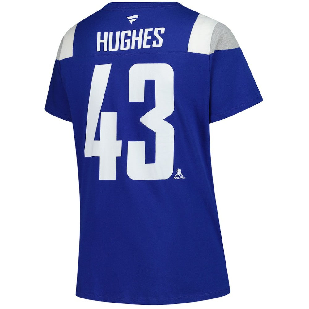 Quinn Hughes Vancouver Canucks Fanatics Women's Plus Size Name & Number Scoop Neck T-Shirt -  NHL T-shirts