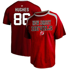 Jack Hughes New Jersey Devils Profile Big & Tall Name & Number T-Shirt -  NHL T-shirts