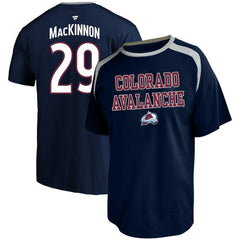 Nathan MacKinnon Colorado Avalanche Profile Big & Tall Name & Number T-Shirt -  NHL T-shirts