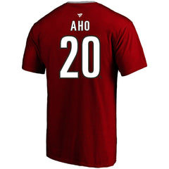 Sebastian Aho Carolina Hurricanes Profile Big & Tall Name & Number T-Shirt -  NHL T-shirts