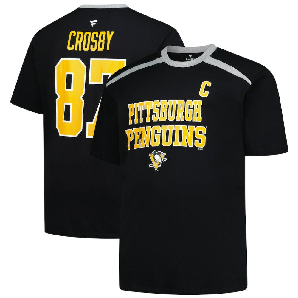 Sidney Crosby Pittsburgh Penguins Profile Big & Tall Name & Number T-Shirt -  NHL T-shirts