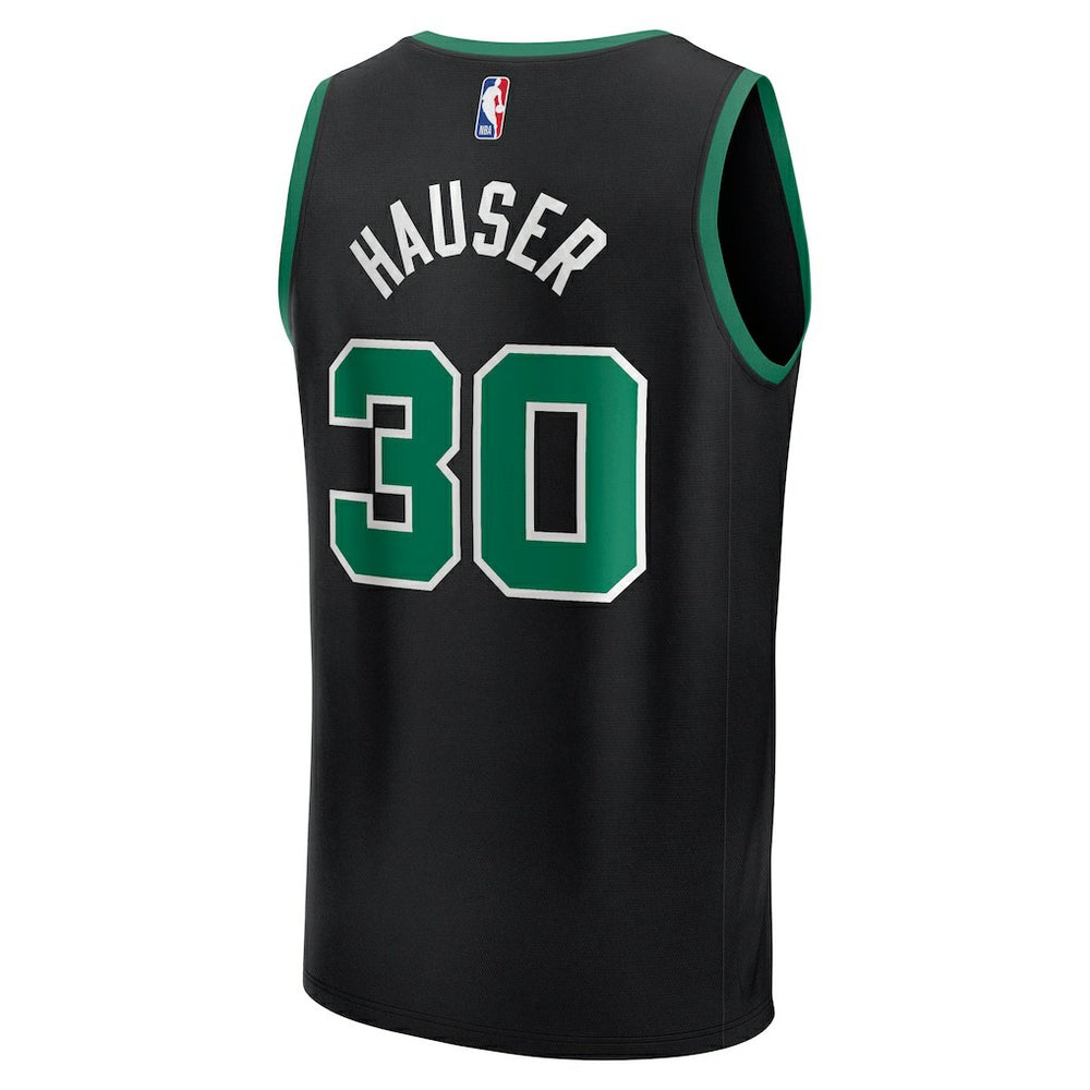 Black Sam Hauser Boston Celtics Fast Break Replica Player Jersey | NBA