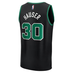 Black Sam Hauser Boston Celtics Fast Break Replica Player Jersey | NBA
