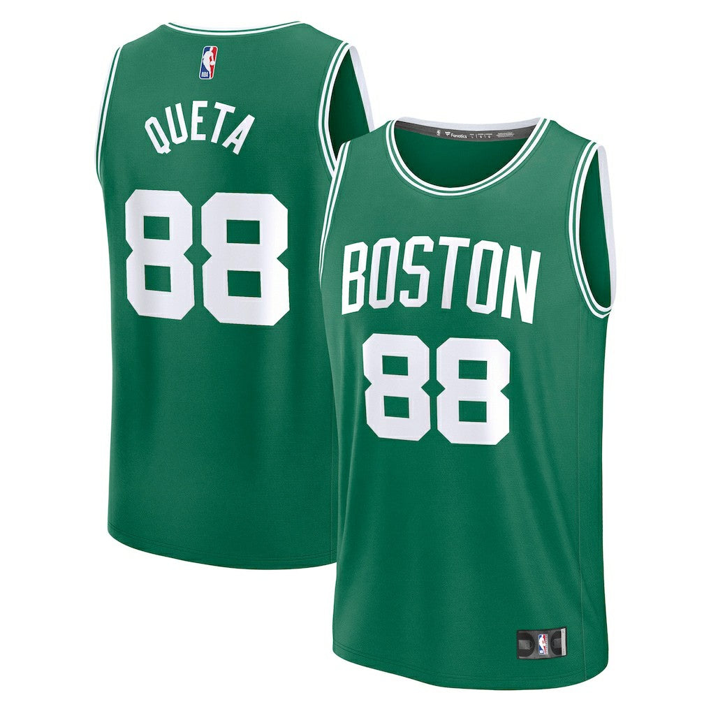 Kelly Green Neemias Queta Boston Celtics Fast Break Replica Player Jersey | NBA