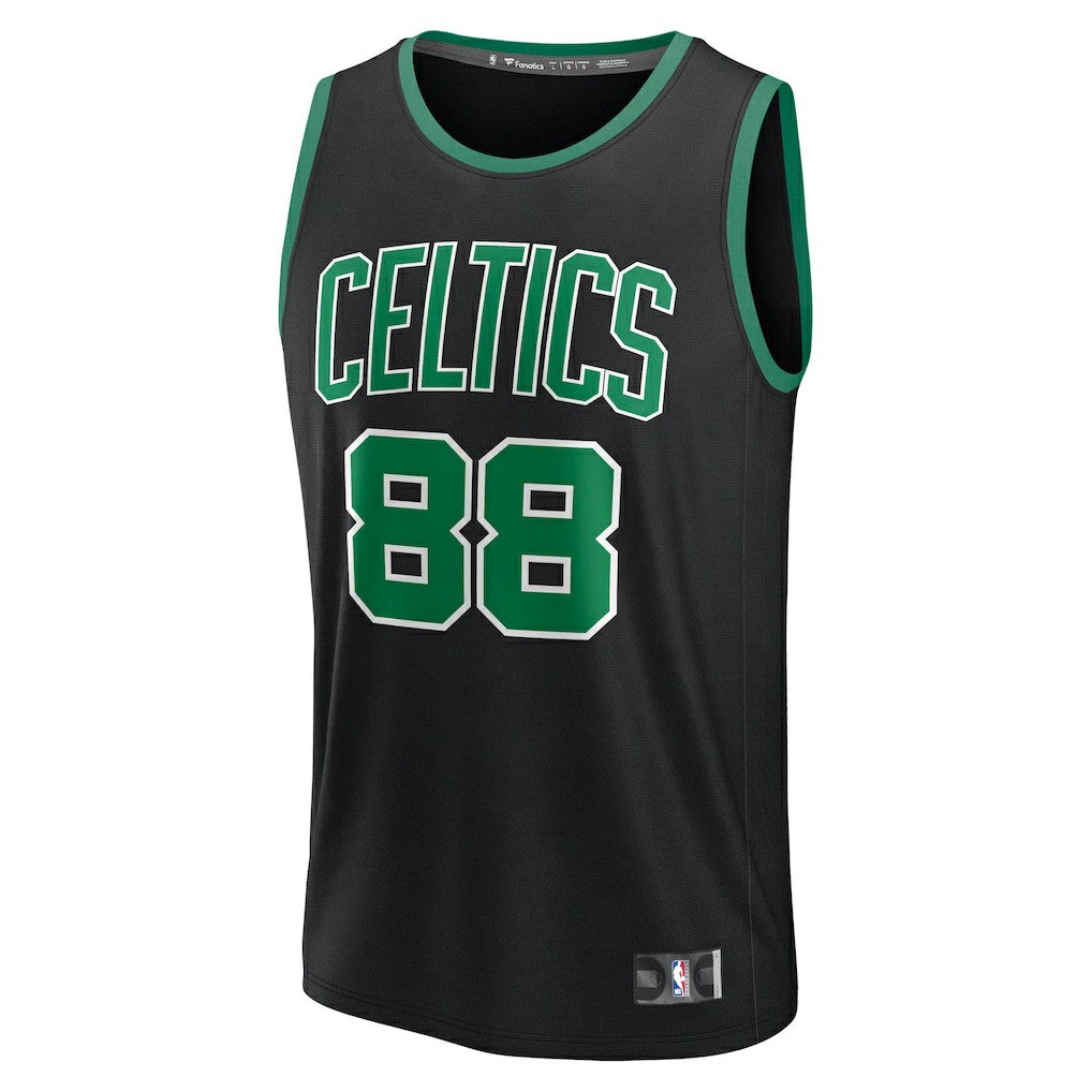 Black Neemias Queta Boston Celtics Fast Break Replica Player Jersey | NBA
