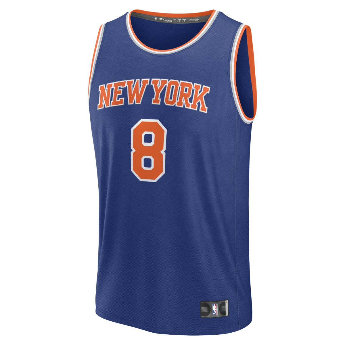 Blue OG Anunoby New York Knicks Fast Break Replica Player Jersey | NBA
